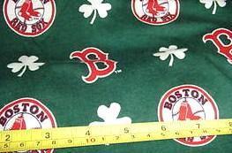 Boston Red Sox Irish Cotton Material 2 pc | Boston, you're my home | Scoop.it