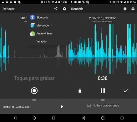 Recordr, la mejor aplicación para grabar audio para Android es gratuita y muy completa | TIC-TAC_aal66 | Scoop.it