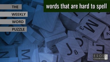 Spelling Difficult Words - Challenging Word Search | English Word Power | Scoop.it