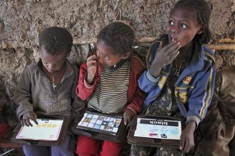 Tablet as teacher: Poor Ethiopian kids learn ABCs | Science News | Scoop.it