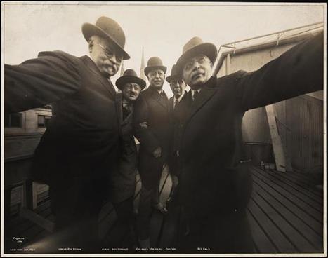 Rooftop Photo from the 1920s May be the First Group Selfie in History | Mobile Photography | Scoop.it