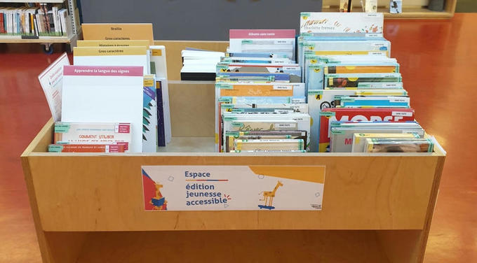 Accessibilité : “Pour que tous les enfants puissent accéder facilement à la lecture” | Médiathèque Départementale du Pas-de-Calais