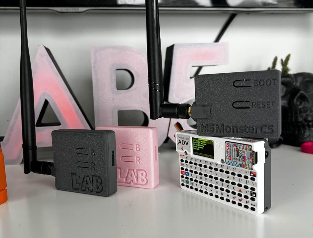 M5MonsterC5 hacking tool adds ESP32-C5 and 5 GH...