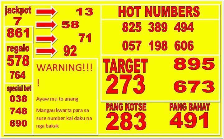 pcso lotto hot numbers
