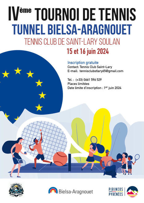  IV tournoi de tennis «Tunnel de Bielsa-Aragnouet» les 15 et 16 juin à Saint-Lary Soulan | Vallées d'Aure & Louron - Pyrénées | Scoop.it