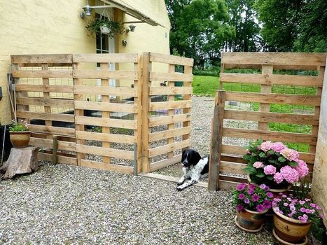 Make a Pallet Fence that will cost you nothing | Upcycled Garden Style | Scoop.it