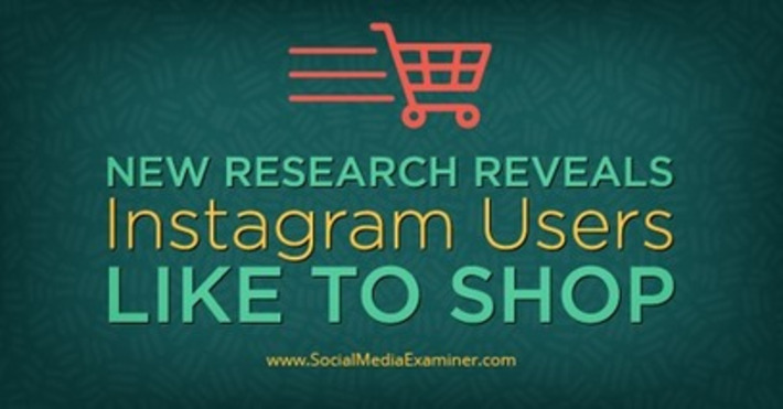 New Research Reveals Instagram Users Like to Shop | | Instagram Tips | Scoop.it