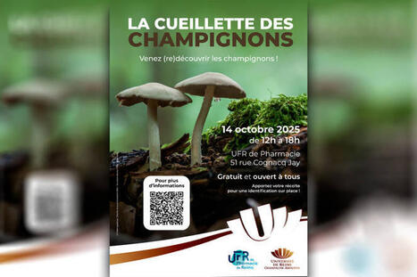  Une expo pour (re)découvrir les champignons à Reims | Le fil d'actualités de l'URCA | Scoop.it