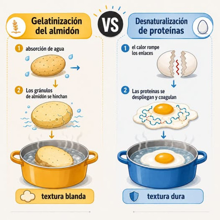 De blando a firme: la ciencia que explica por qu&eacute; la patata se cuece y el huevo se cuaja &ndash; &iexcl;Toca comer! | Rafael Barzanallana | Scoop.it