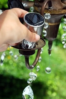 Idea cool: il lampadario in giardino | Fai da te hobby | Scoop.it