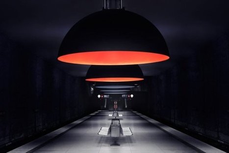 Westfriedhof Subway Station - iD Lights | 1001 Light ideas ! | Scoop.it