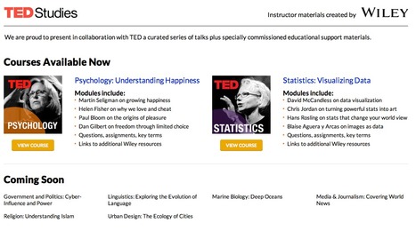 Wiley: TED Studies | Digital Delights | Scoop.it