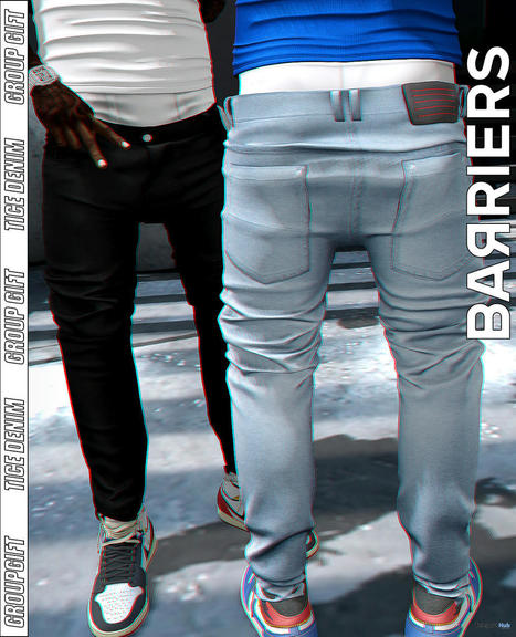 Tice Denim October 2022 Group Gift by BARRIERS | Teleport Hub - Second Life Freebies | Second Life Freebies | Scoop.it