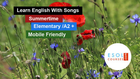 Learn English With Songs - Summertime | English Listening Lessons | Scoop.it