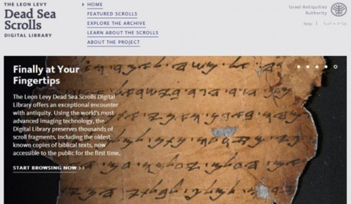 Israel et Google mettent en ligne 5 000 images des manuscrits de la mer morte | Club Innovation et Culture France | Kiosque du monde : Asie | Scoop.it