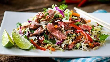 Thai beef salad | The Asian Food Gazette. | Scoop.it