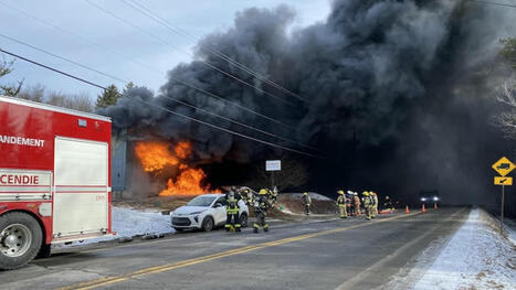 Pollution environnementale suite à un incendie à l’usine Polyrheo, à Bolton-Est, au Canada : plusieurs tonnes de malathion, un pesticide très toxique pour les insectes, y compris les abeilles, pote... | Risques industriels | Scoop.it