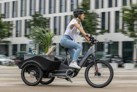 Cube Concept Dynamic Cargo : BMW à la sauce verte avec un triporteur électrique qui reste droit dans les virages | ON-ZeGreen | Scoop.it