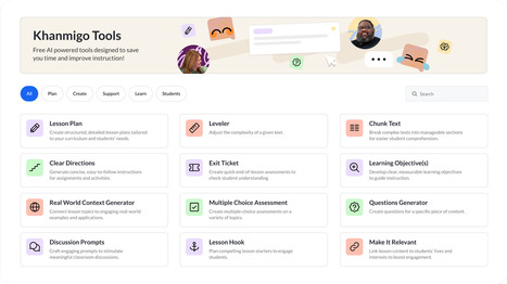 Khanmigo: Free, AI-powered teacher assistant by Khan Academy is now free for Canadian Educators ... sign up here | gpmt | Scoop.it