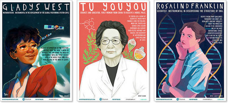 Free Posters Celebrating Women Role Models in Science, Technology, and Math | A Mighty Girl | The 21st Century | Scoop.it