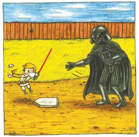What if Darth Vader was a good father ? – 12 illustrations from Darth Vader and Son | Nerdy Needs | Scoop.it