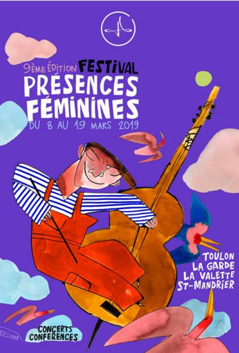 (Agenda) 8 au 19 mars 2019, Toulon, La Garde, Saint-Mandrier, La Valette, Festival "Présences féminines" | Muzibao | Scoop.it