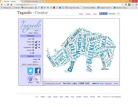 Despierta la imaginación de tus alumnos con nubes de palabras | Las TIC en el aula de ELE | Scoop.it