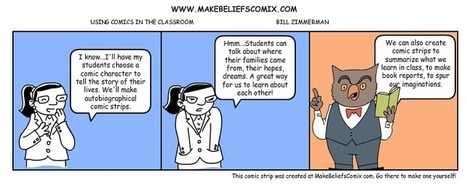 Creating digital comic strips: A fun way to demonstrate and reflect on learning | Emerging Education Technologies | Creative teaching and learning | Scoop.it