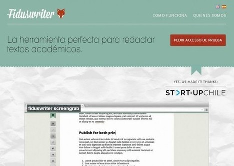 FidusWriter, aplicación para redactar textos académicos | Herramientas web para contar historias - storytelling | Scoop.it