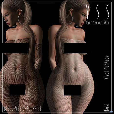 Vivel Fishnet BOM Bodysuit November 2023 Group Gift by YSS | Teleport Hub - Second Life Freebies | Second Life Freebies | Scoop.it