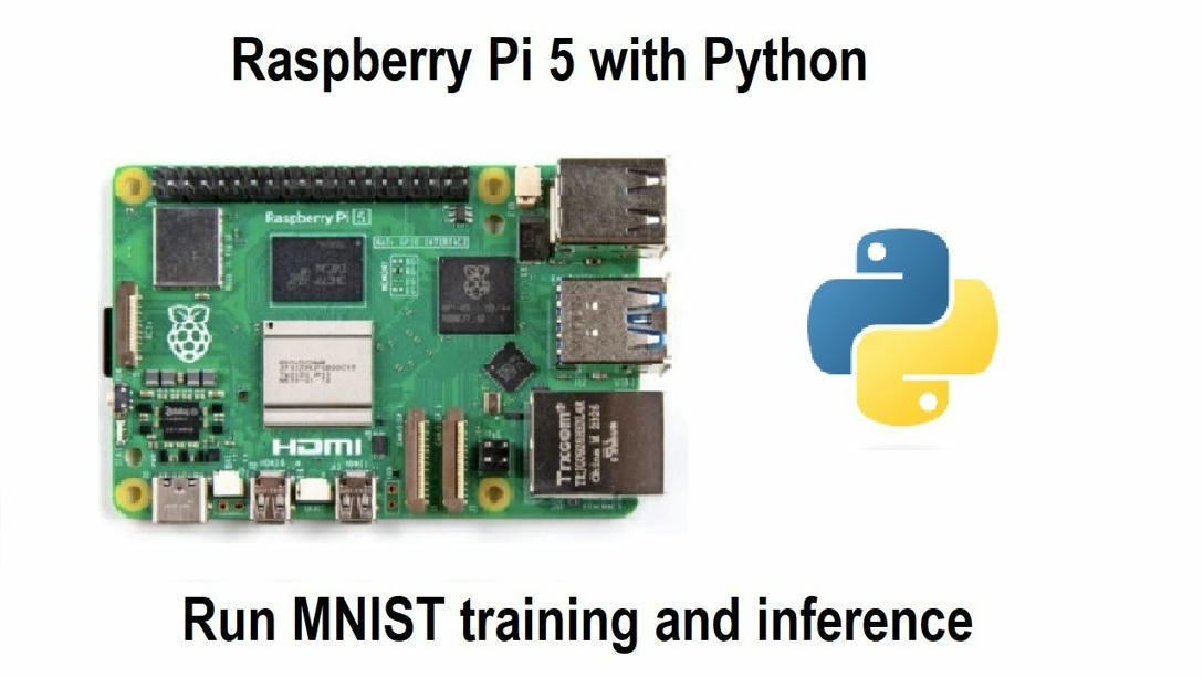 Run MNIST training and inference on Raspberry P...