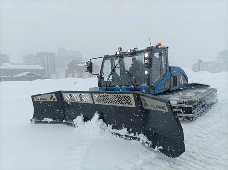 Le damage électrique démarre sa grande odyssée dans les stations de ski | Club euro alpin: Economie tourisme montagne sports et loisirs | Scoop.it