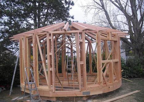 [inspiration] La maison durable: Yourte en bois massif | lamaisondurable.com | Build Green, pour un habitat écologique | Scoop.it