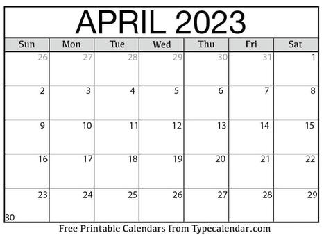 Printable Calendar 2023 | Printable Calendars 2023 | Scoop.it
