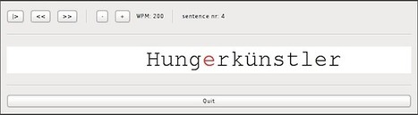 Un outil libre pour lire plus rapidement | Geek in your face | Scoop.it