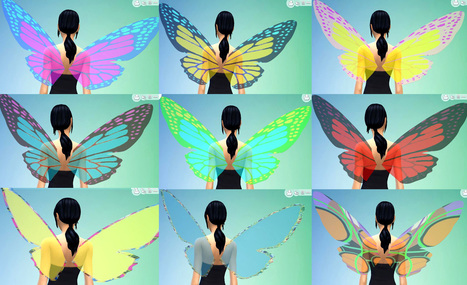 Glass Wings - All Ages << Esmeralda (Mod The Sims) | Les Sims | Scoop.it