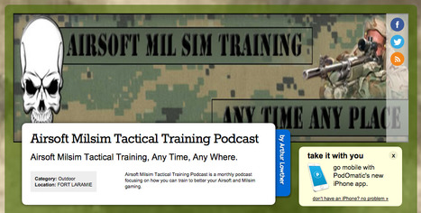 Patrolling! - The New Airsoft Milsim Tactical Training Podcast is LIVE AND FREE Right Now! | Thumpy's 3D House of Airsoft™ @ Scoop.it | Scoop.it
