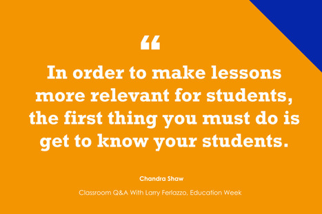 Project-Based Learning Helps Connect Lessons to Students' Lives (Opinion) | Language Education:  Major Papers and Reports | Scoop.it