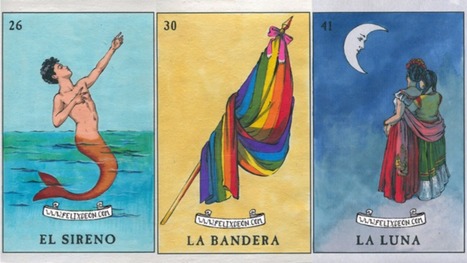 Chicano artist's 'Gay Lotería' series celebrates queer love and identity | PinkieB.com | LGBTQ+ Life | Scoop.it