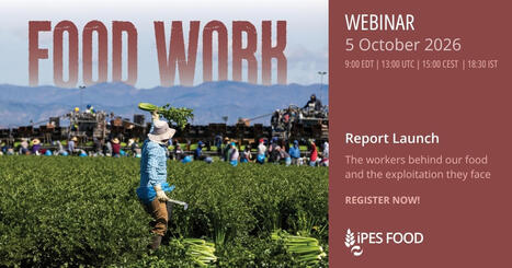 &nbsp;FOOD Work: Labour and Food Systems | CIHEAM Press Review | Scoop.it