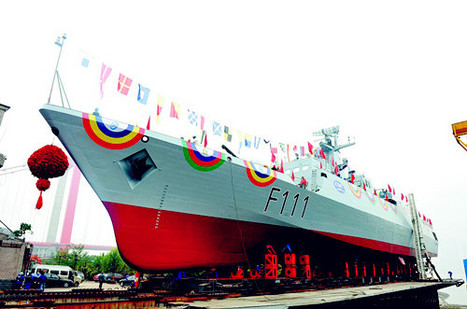 Le chantier naval chinois de Wuhan met &agrave; l'eau la 2&egrave;me corvette Type 056 modifi&eacute;e pour la Marine du Bangladesh | Newsletter navale | Scoop.it