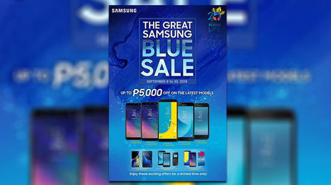 Samsung Philippines holds its Great Blue Sale | Gadget Reviews | Scoop.it
