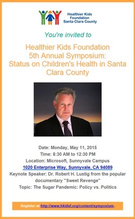 (May 11th) 5th Annual Symposium: Status on Children's Health in Santa Clara County // Healthier Kids Foundation | Health Education Resources | Scoop.it