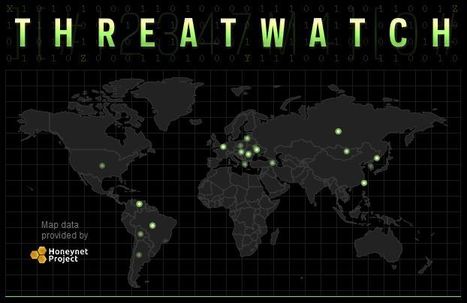 Threatwatch : Data Map of World Data Breaches | Education & Numérique | Scoop.it