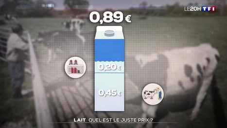 "Le litre à moins d'un euro, ce n'est pas tenable", explique le président de Système U | Lait de Normandie... et d'ailleurs | Scoop.it