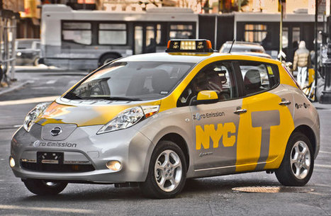 Taxis électriques dans les rues de New York | Economie Responsable et Consommation Collaborative | Scoop.it