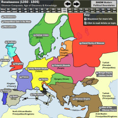 Interactive Historical European Map | omnia mea mecum fero | Scoop.it