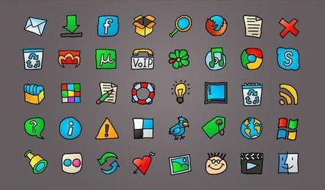 Web Cartoon, un set de iconos para la web con estilo cartoon | Aplicaciones y Herramientas . Software de Dise&ntilde;o | Scoop.it