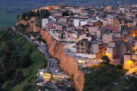 Massive landslide cleaves off the edge of a town in Sicily - AP News | Operation Deimos | Scoop.it