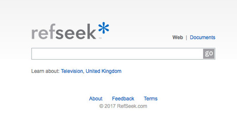 RefSeek - Academic Search Engine | Tools for Teachers & Learners | Scoop.it